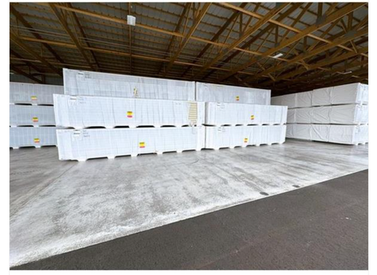 42" x 8' x 5" thick Insulated Freezer Panels