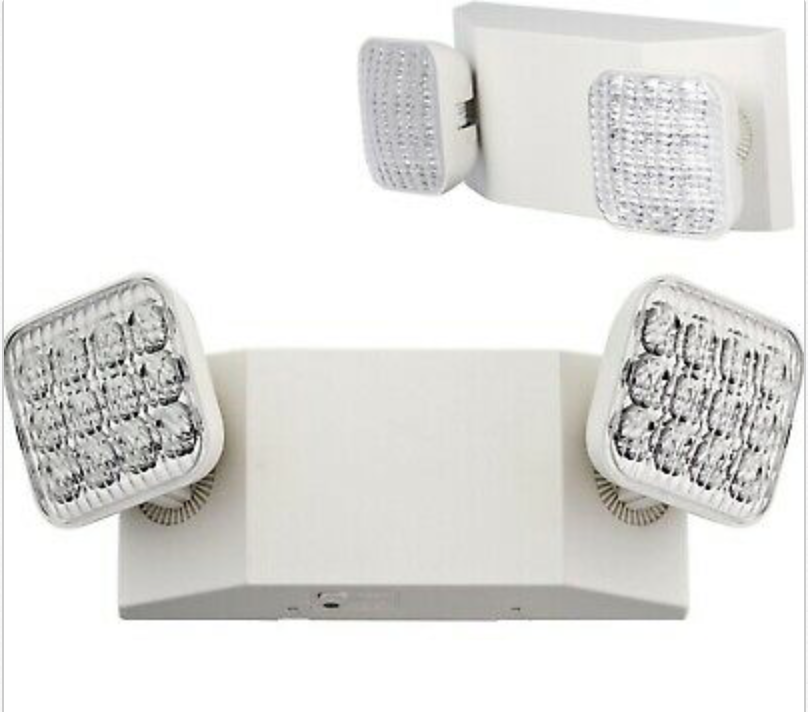 Emergency Exit Light Adjustable 2 Head LED