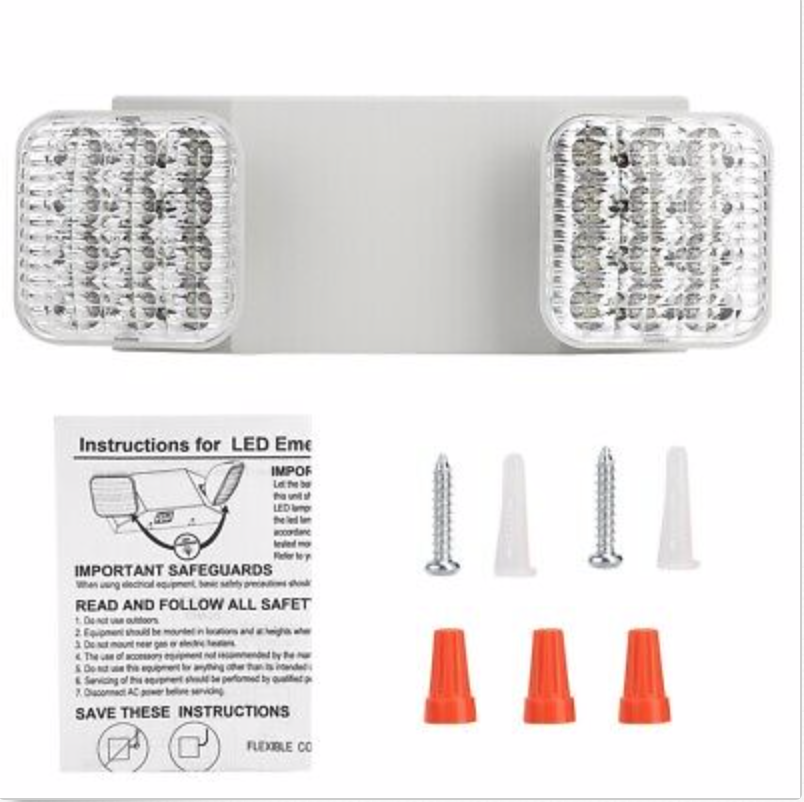 Emergency Exit Light Adjustable 2 Head LED