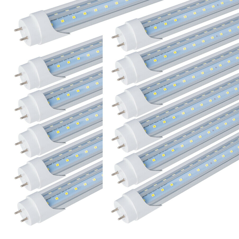 G13 4FT V-Shape 36W 6500K Clear 25Pcs