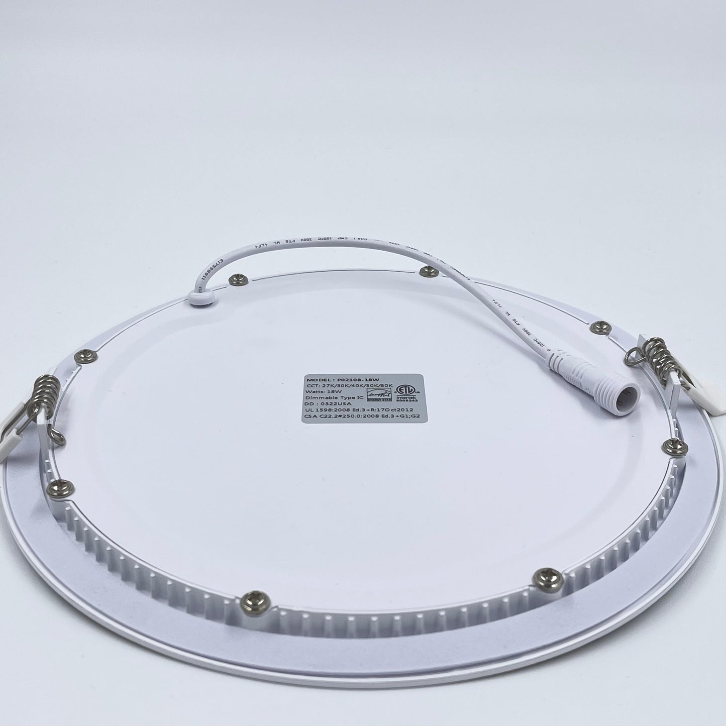 Panel Light 15W 6" Round LED Ceiling