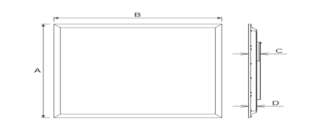 Panel light 2x4 CCT 50/60/72W 6 PANELS