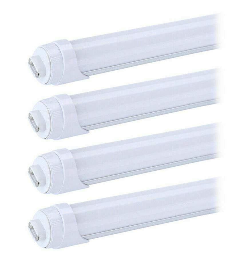 R17D 8FT 40W T8 LED Tube Light 5000K Milky 25Pcs